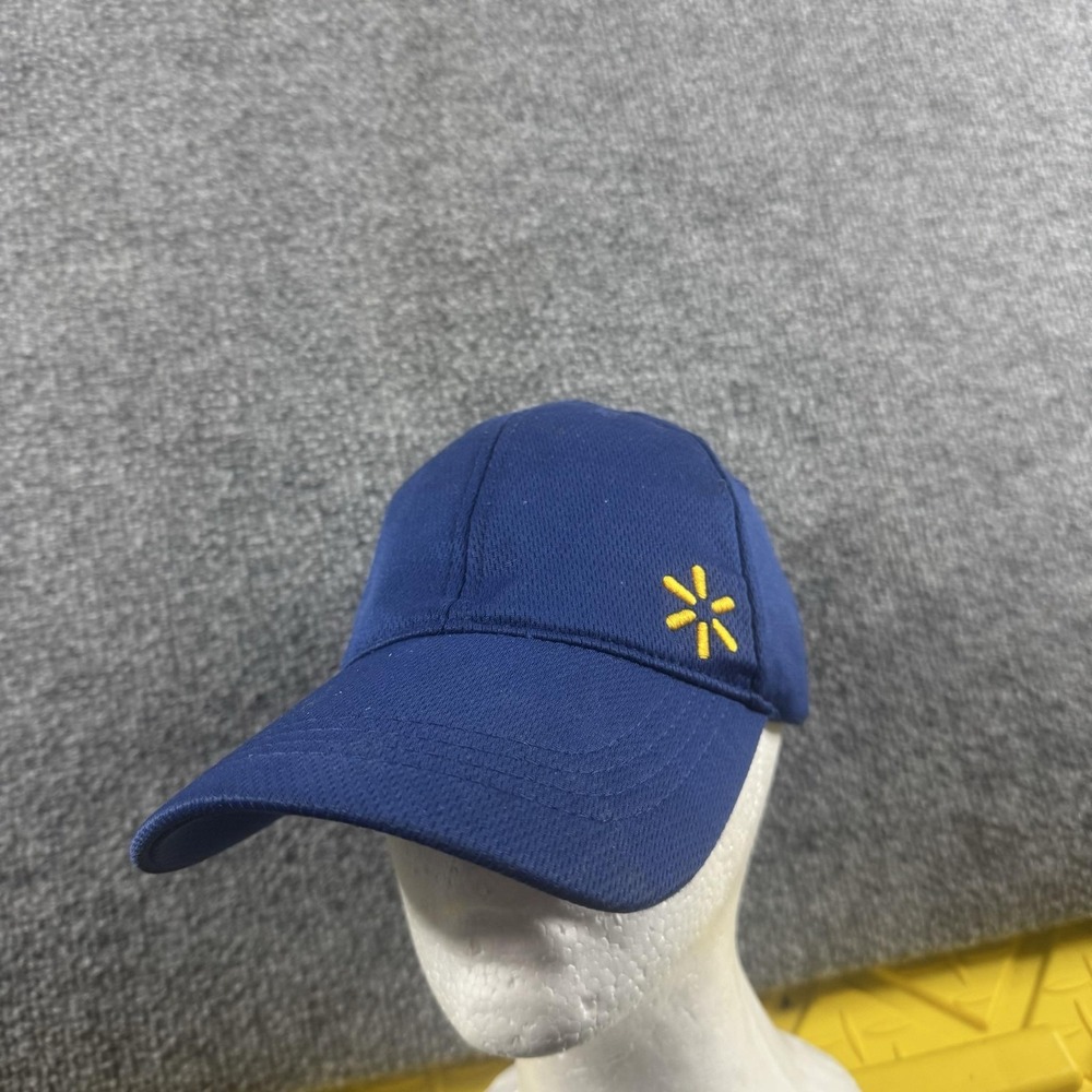 HPI Walmart Baseball Cap Mens OS Navy Blue Spark Logo Adjustable WMT5000NV Hat